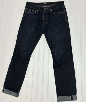 Neuw Denim Raw Selvedge Straight Leg Jeans 32